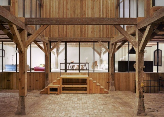 Thomas Kroeger Architekt, Germany, green renovation, barn renovation, timber architecture, wooden structure, skylight, holiday home, country house, Berlin, Uckermark Lanhaus