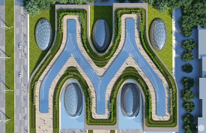 Vincent Callebaut, Citta Della Scienza, Callebaut Citta Della Scienza, Vincent Callebaut city of science, City of Science Rome, Citta della Scienza Roma, Vincent Callebaut Rome, Rome sustainable architecture, Roma Sustainable Architecture, Rome green architecture, green architecture, sustainable architecture, green roof, urban gardening, urban planting