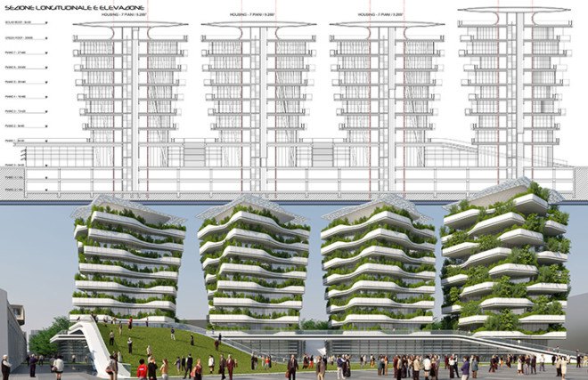Vincent Callebaut, Citta Della Scienza, Callebaut Citta Della Scienza, Vincent Callebaut city of science, City of Science Rome, Citta della Scienza Roma, Vincent Callebaut Rome, Rome sustainable architecture, Roma Sustainable Architecture, Rome green architecture, green architecture, sustainable architecture, green roof, urban gardening, urban planting