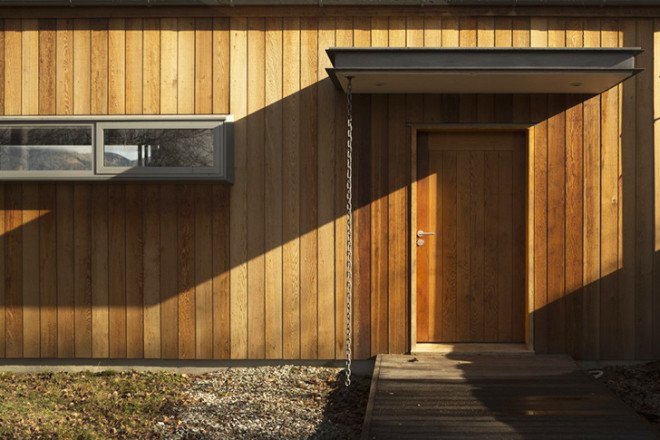 Wakatipu guest house, guests houses, New Zealand guest house, guest house architecture, guest house designs, New Zealand architecture, green design, green architecture, small homes, Team Green Architects, cedar shutters, natural home, environmentally friendly design