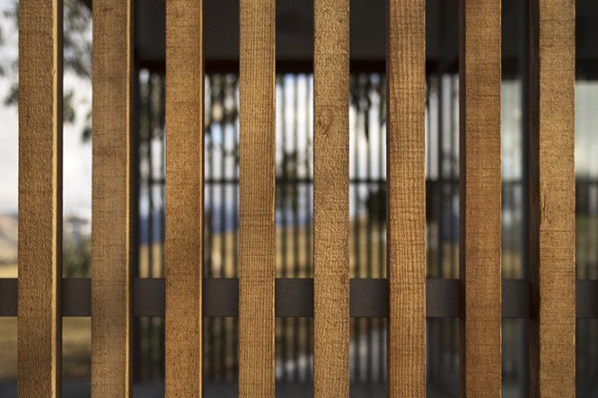 Wakatipu guest house, guests houses, New Zealand guest house, guest house architecture, guest house designs, New Zealand architecture, green design, green architecture, small homes, Team Green Architects, cedar shutters, natural home, environmentally friendly design
