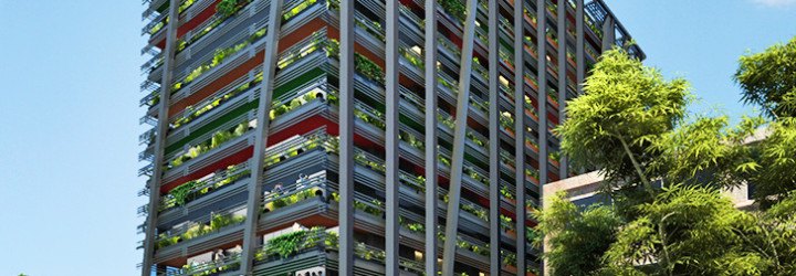 green design, eco design, sustainable design, adaptive reuse, Johannesburg, Adjaye Associates, hallmark House, Maboneng District, plant covered building