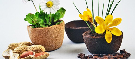 AgriDust, biodegradable material, food waste, organic waste, composting, 3d printing, green packaging, recycled material, waste reuse, green materials, green technology