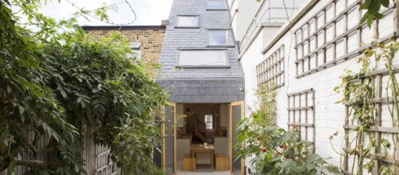 London, alma-nac, extension, green renovation, UK architects, terraced home, narrow house, small spaces, small budget