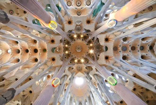 sagrada familia, antoni gaudi, barcelona, basilica, spain, spanish church, 3d printing, 3d printed models, 3d printed architecture, Jordi Coll
