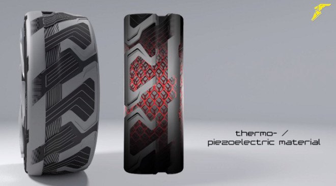 electric car, charging, battery, range anxiety, goodyear, concept, tire, bh03