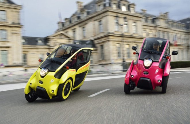 Toyota, Toyota i-ROAD, Grenoble, France, ha:mo, car transportation, public transportation, urban planning, city center, electric car, green car, green transportation, green car