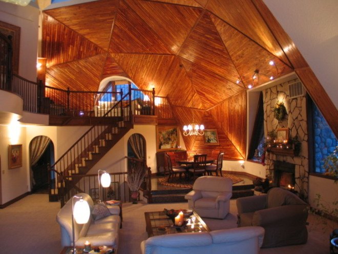 geodesic dome, dome homes, inside a dome home, dome homes, buckminster fuller, bucky fuller
