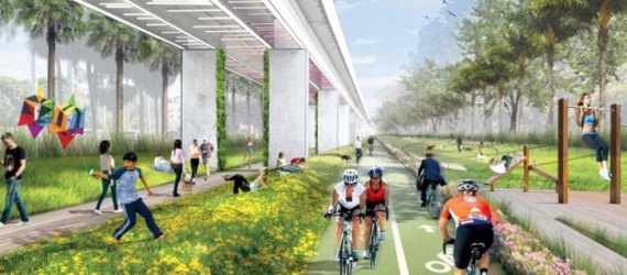 miami, underline, university of miami, james corner, james corner field operations, urban trail, linear park, green space, landscape architecture