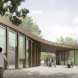 nps tchoban voss, hager partner, new berlin architecture, swimming pool architecture, public swimming pool germany, german architecture, german green building, green roof germany