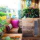 DIY, DIY pallet, DIY pallet garden, DIY pallet patio, DIY patio furniture, DIY pallet patio furniture, A Piece of Rainbow, patio furniture, pallet furniture, pallet furniture ideas, building pallet furniture, reused design, recycled design, reader submission