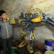 tranformers, china, recycled scrap metal, transformers models, recycled transformers models, creative forms of income, recycled art