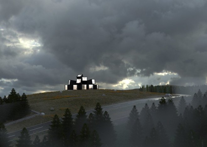 Cargotecture, James Whitaker, shipping container, shipping containers, shipping container office, cargotecture office, low cost office, affordable office building, Hechingen Studio