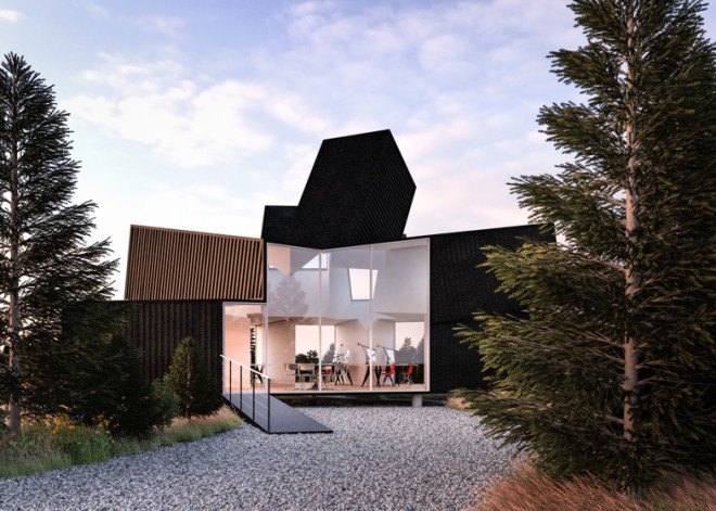 Cargotecture, James Whitaker, shipping container, shipping containers, shipping container office, cargotecture office, low cost office, affordable office building, Hechingen Studio