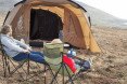 Thermo Tent, tent design, eco-camping, camping, thermally insulated material, Ireland, fiberglass, lightweight structure, Kickstarter, tunnel tents