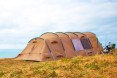 Thermo Tent, tent design, eco-camping, camping, thermally insulated material, Ireland, fiberglass, lightweight structure, Kickstarter, tunnel tents