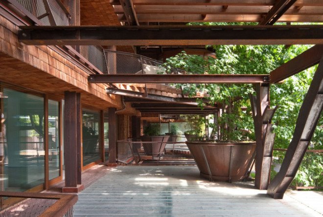 luciano pia, urban greenhouse, 25 verde, turin, italy, sustainable building, green roof