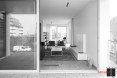 Blanco Oostduinkerke Residence, BURO II & ARCHI+I, Belgium, aluminum cladding, vernacular, pitched house, marionettes, dune grasses, coastal architecture, contemporary coastal architecture, daylighting, sustainable design, green design, sustainable materials, minimalist design