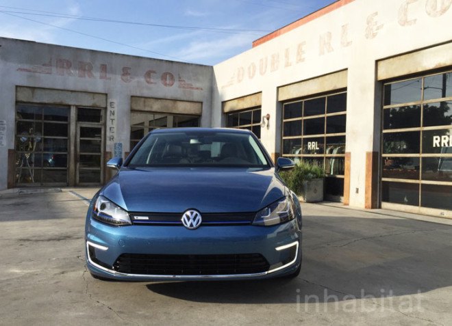 volkswagen, volkswagen e-golf, volkswagen golf, electric car, review, car review, lithium-ion battery, green car, green transportation, electric motor, e-golf