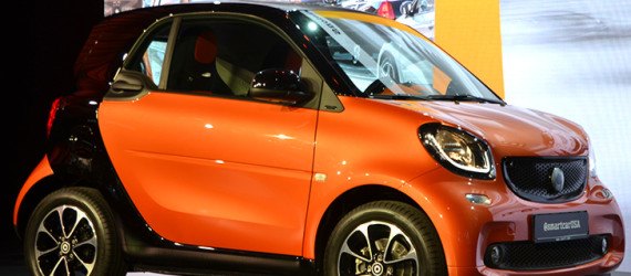 Smart, Smart Fortwo, 2015 New York Auto Show, 2016 Smart, 2016 Smart Fortwo, 2016 Fortwo, green car, green transportation, urban mobility