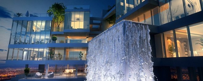 5 Plus Design, 5+ Design, 5+ Architecture, Krystal Laputa, Krystal Laputa Chengdu, 5+ Design Chengdu, green design, high rise design, garden high rise, apartment gardening, green architecture, natural architecture, green design