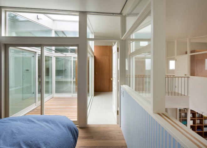 naf architect and design, Akio Nakasa, arch wall house, japanese architecture, japanese home design, pairs of homes, homes built together, generational homes, homes with archways