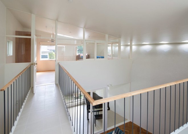 naf architect and design, Akio Nakasa, arch wall house, japanese architecture, japanese home design, pairs of homes, homes built together, generational homes, homes with archways