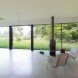 Barend Koolhaas, BK, triangular-plan house, House in Almen, energy-efficient, Dutch architecture, open plan interiors, natural light, rural views, glazed skin, heat exchanger