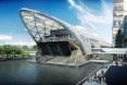 Canary Wharf, Crossrail Place, financial district, rooftop garden, Gillepsies, green design, sustainable design, sustainable transportation, London, UK, indigenous plants, ETFE cushions, ETFE plastic, timber, public garden London, Foster & Partners
