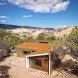 Corten steel, Corten, Capitol Reef Dwellings, Capitol Reef National Park, Imbue Design, minimalist, desert, desert house, juniper trees
