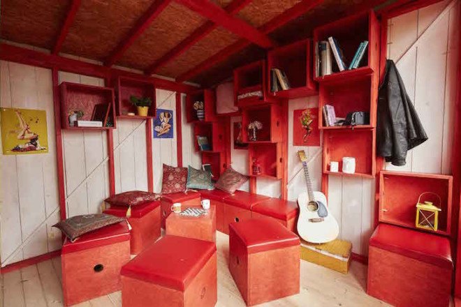 Joshua Woodsman, Cheryl Cabin, Pin Up Houses, compact home, tiny home, DIY home, tiny house floorpan, tiny house plan,