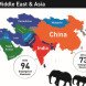 Infographic, animal infographic, animal conservation infographic, animal protection, animal conservation, endangered animals, countries with endangered animals, threatened animals, countries with threatened animals, countries with most threatened animals, The Eco Experts, reader submission,