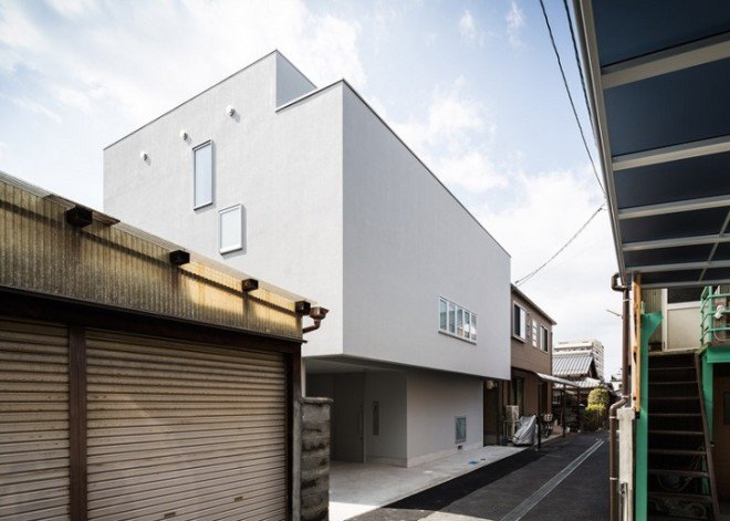 Kouichi Kimura, Cozy House, minimalist design, skylights, natural lighting, built-in furniture, small house, small spaces, green architecture