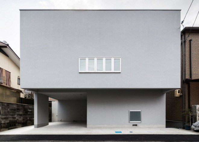 Kouichi Kimura, Cozy House, minimalist design, skylights, natural lighting, built-in furniture, small house, small spaces, green architecture