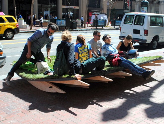 san francisco, market street, prototyping festival, urban, sustainable, street art, technology, interactive, tactical urbanism, urban design