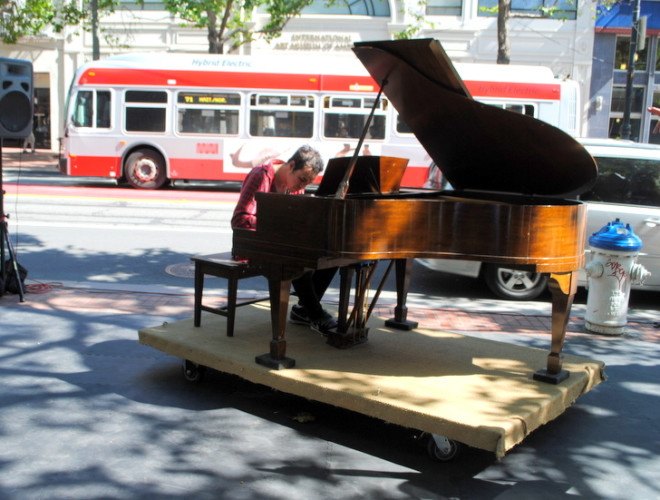san francisco, market street, prototyping festival, urban, sustainable, street art, technology, interactive, tactical urbanism, urban design