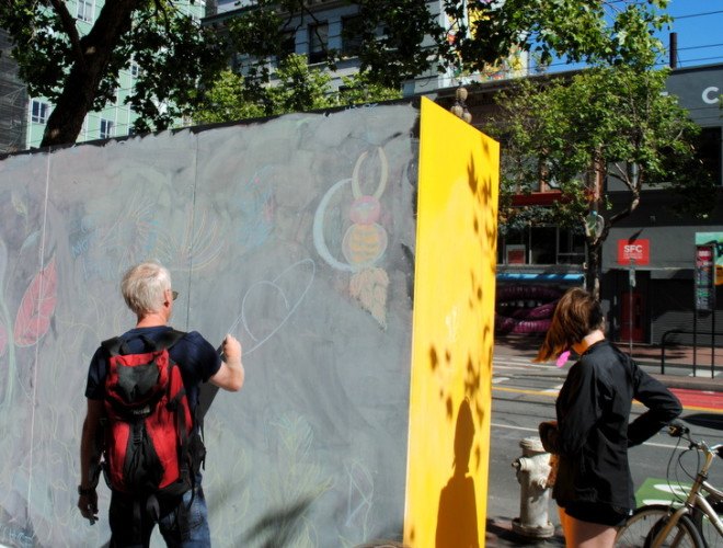 san francisco, market street, prototyping festival, urban, sustainable, street art, technology, interactive, tactical urbanism, urban design