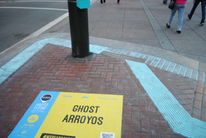 san francisco, market street, prototyping festival, urban, sustainable, street art, technology, interactive, tactical urbanism, urban design