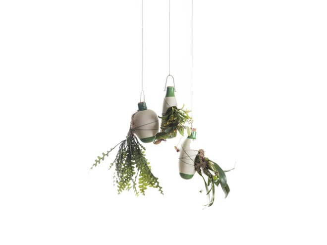 Project Epiphytes, Dossofiorito, indoor plants, plant species, Milan Design Week, Salone Satellite 2015, indoor garden, suspended garden, green design, plant ecosystem