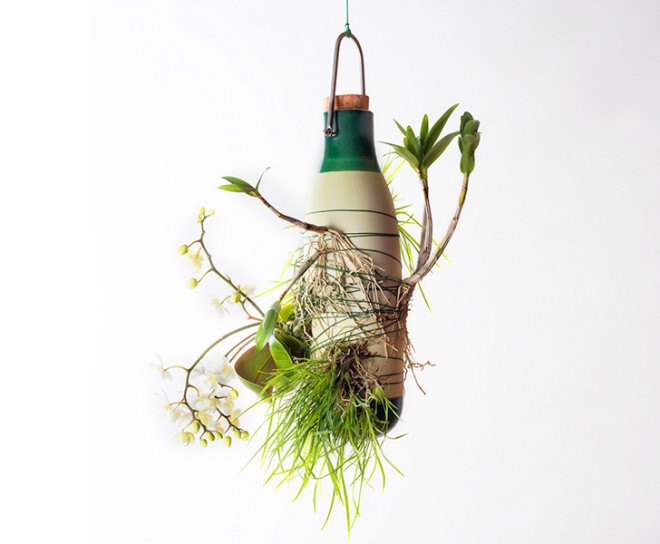 Project Epiphytes, Dossofiorito, indoor plants, plant species, Milan Design Week, Salone Satellite 2015, indoor garden, suspended garden, green design, plant ecosystem