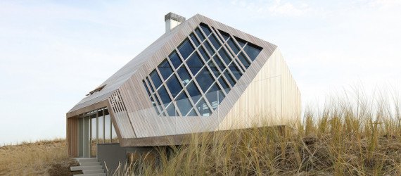 dune-inspired building, dune landscape, Dune House, Marc Koehler Architects, contemporary home, bio fuel, timber, cross laminated wood, gable roof, the netherlands, Terschelling island