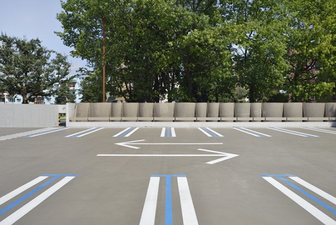 Architizer Awards, ENOTA architects, ENOTA, Velenje car park, ENOTA Velenje, ENOTA Velenje car park, green car park, green parking garage, natural design, green design,