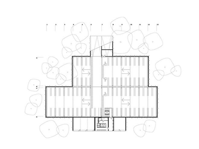 Architizer Awards, ENOTA architects, ENOTA, Velenje car park, ENOTA Velenje, ENOTA Velenje car park, green car park, green parking garage, natural design, green design,