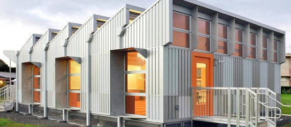 Andersen Anderson Architects, Hawaii portable classrooms, portable classrooms, low voc materials, natural daylight, natural ventilation, energy positive, energy positive classroom, energy conservation, occupancy sensor, minimal environmental impact, solar heat gain, FSC timber, natural finish,