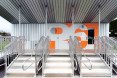 Andersen Anderson Architects, Hawaii portable classrooms, portable classrooms, low voc materials, natural daylight, natural ventilation, energy positive, energy positive classroom, energy conservation, occupancy sensor, minimal environmental impact, solar heat gain, FSC timber, natural finish,