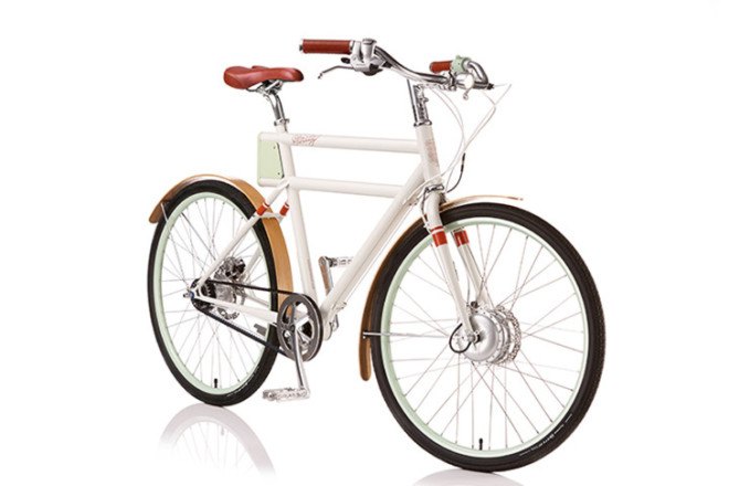 Faraday, e-bike, electric bike, Porteur e-bike, vintage bikes, green transportation, green design, delivery bike, green technology, battery-powered bike