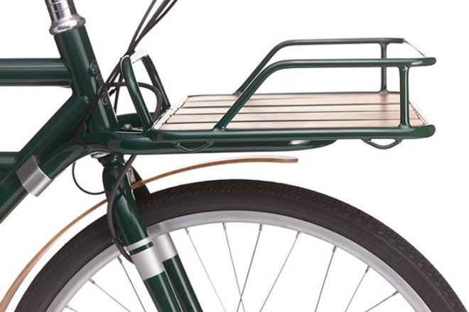 Faraday, e-bike, electric bike, Porteur e-bike, vintage bikes, green transportation, green design, delivery bike, green technology, battery-powered bike