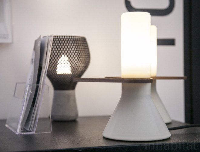 Milan Design Week, Milan Furniture Fair, Milan Design Week 2015, iSalone, iSalone 2015, Studio Meraldi Rubini, Rumbles 3D-printed lamps, 3D-printed lamps, The Rumbles