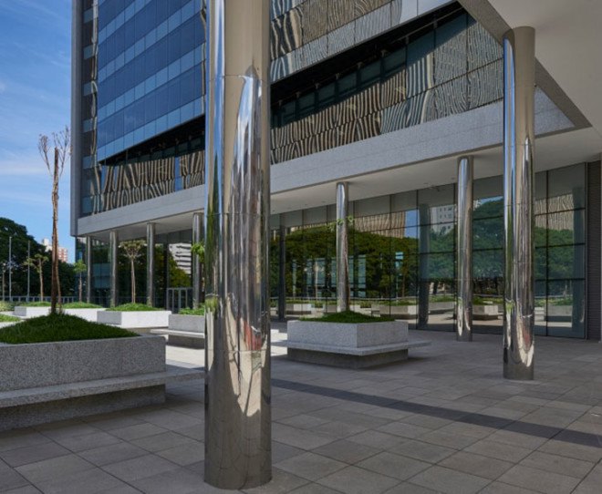Gustavo Penna Arquiteto e Associados, Forluz skyscraper, Brazil, green skyscraper, sustainable building, flexible spaces, office buildings, green headquarters, green tower, natural ventilation, glass facade