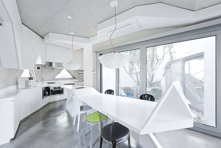 Hwa Hun house, blooming house, IROJE KHM Architects, vertical garden, green roof, rooftop garden, green building, Seoul, South Korea, green architecture